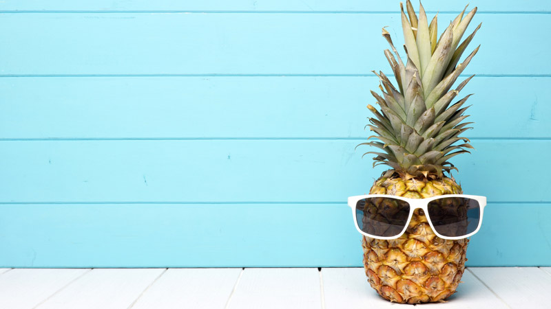 Pineapple Contains Bromelain Enzymes