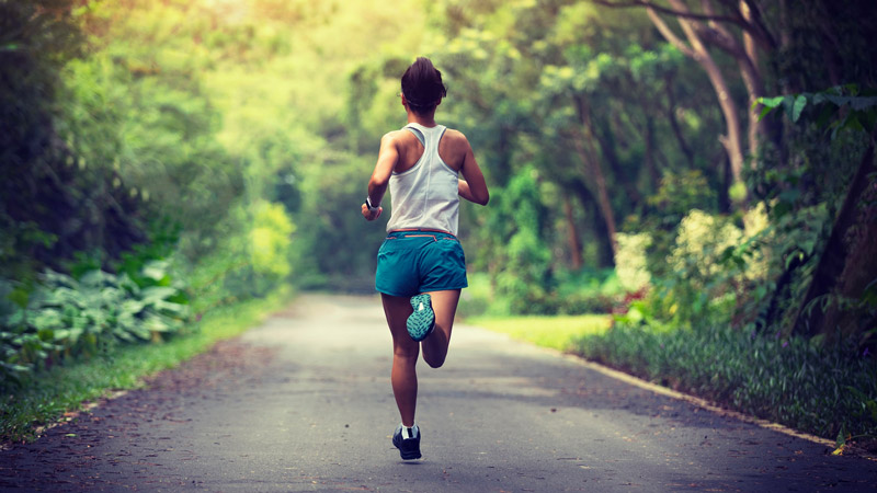 Running Through the Woods